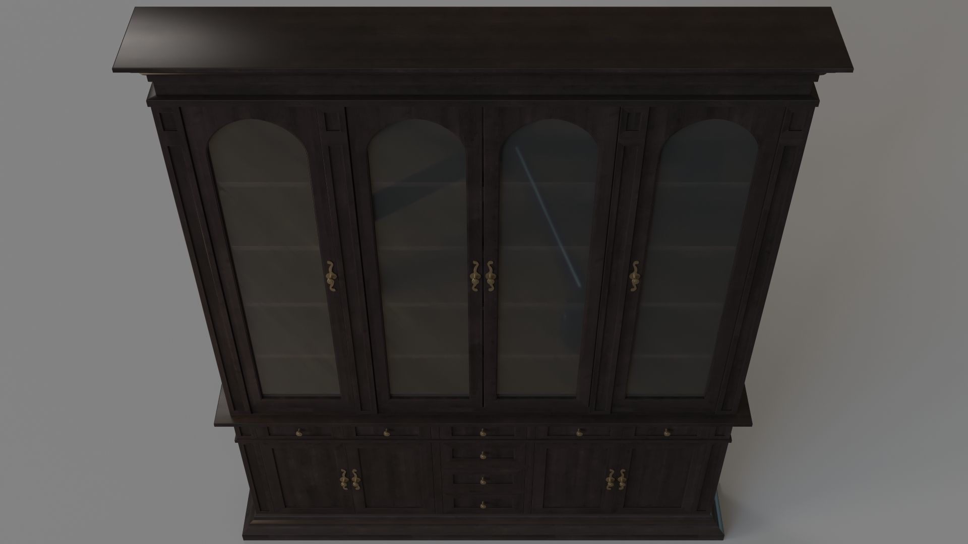 Classic Hutch 3D model_4