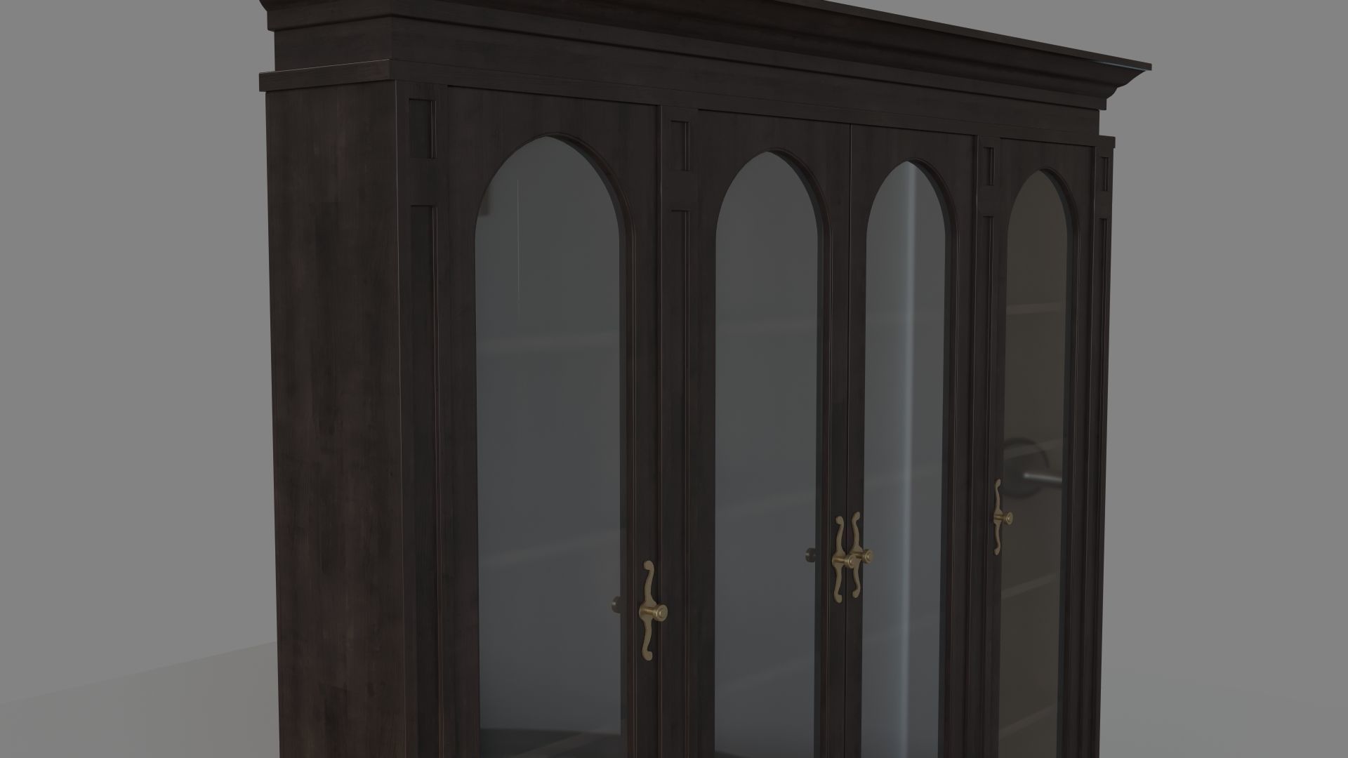 Classic Hutch 3D model_3