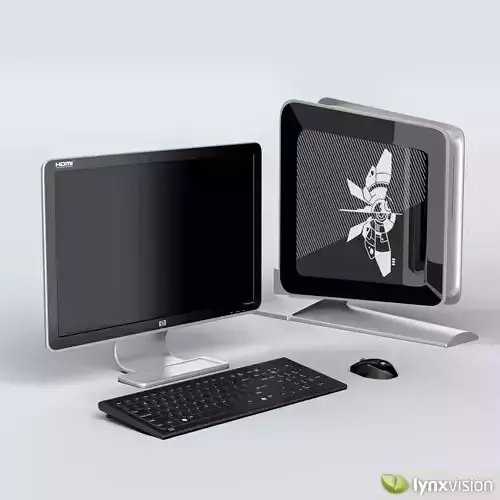 HP Firebird - Voodoo PC 3D model