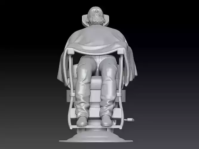 BARBER SHOP 2 CUSTOMER 3D print model