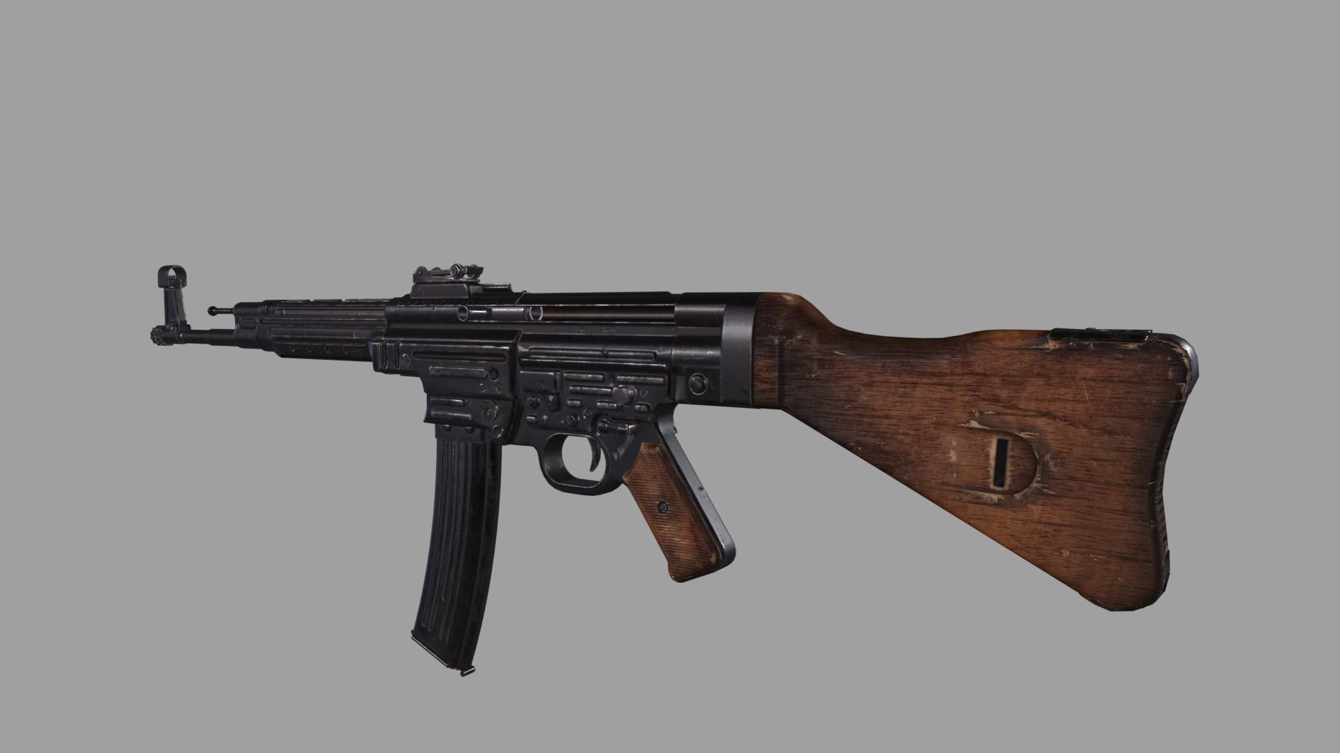 WWII StG 44 Low-poly 3D model_1