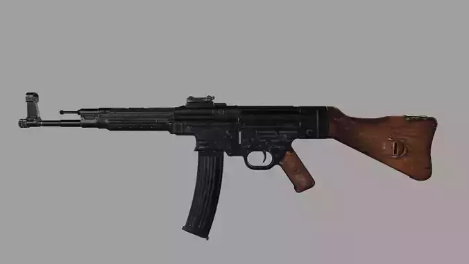 WWII StG 44 Low-poly 3D model