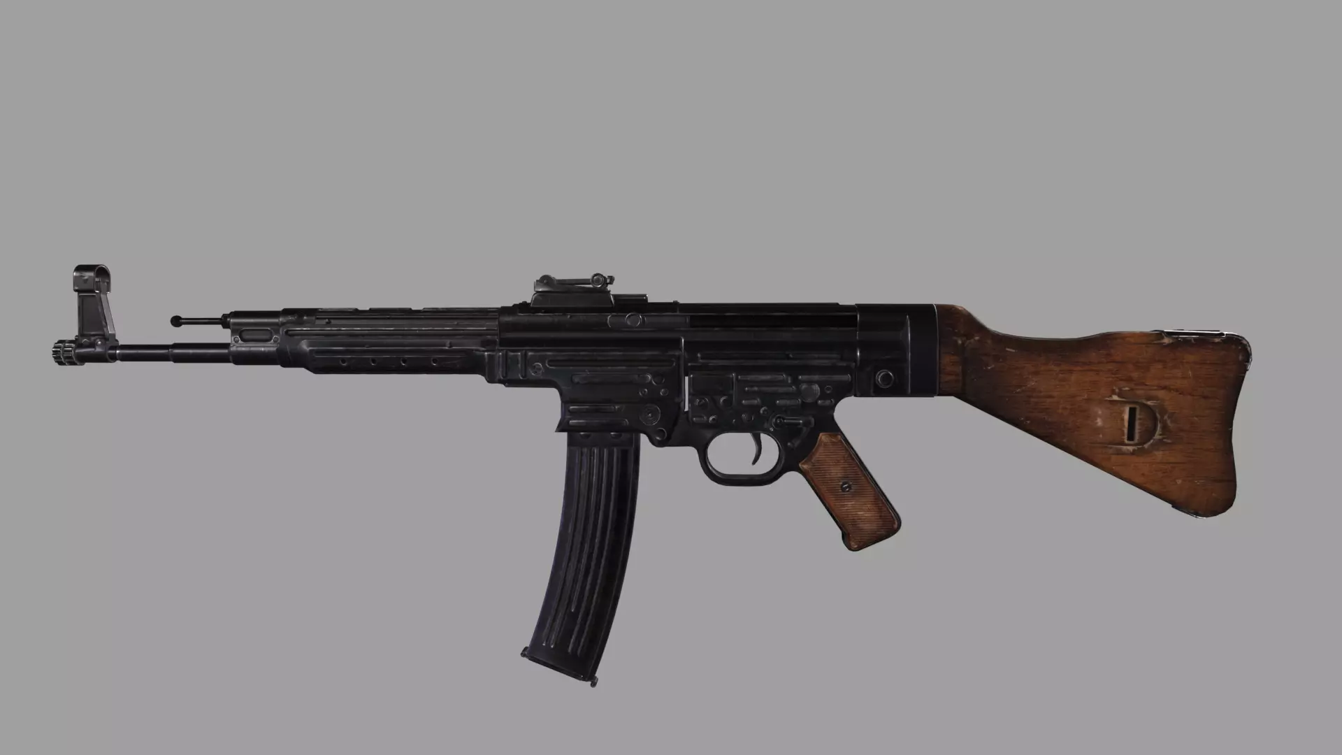 WWII StG 44 Low-poly 3D model_0
