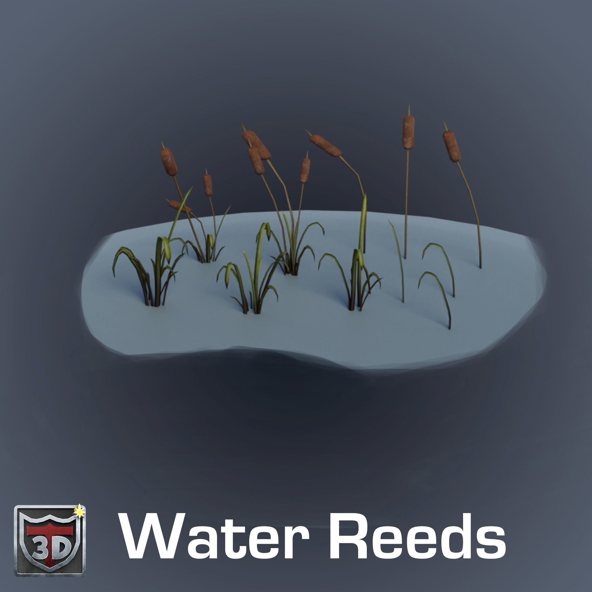 Blender 3 UE5 Stylized Foliage Guide Environment Scene 3D model_8