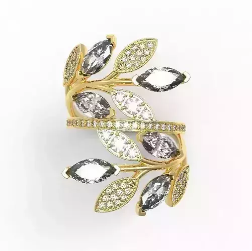 Victoria ring 3D print model