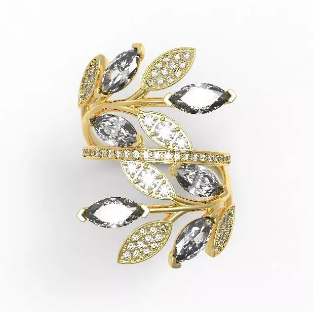 Victoria ring 3D print model