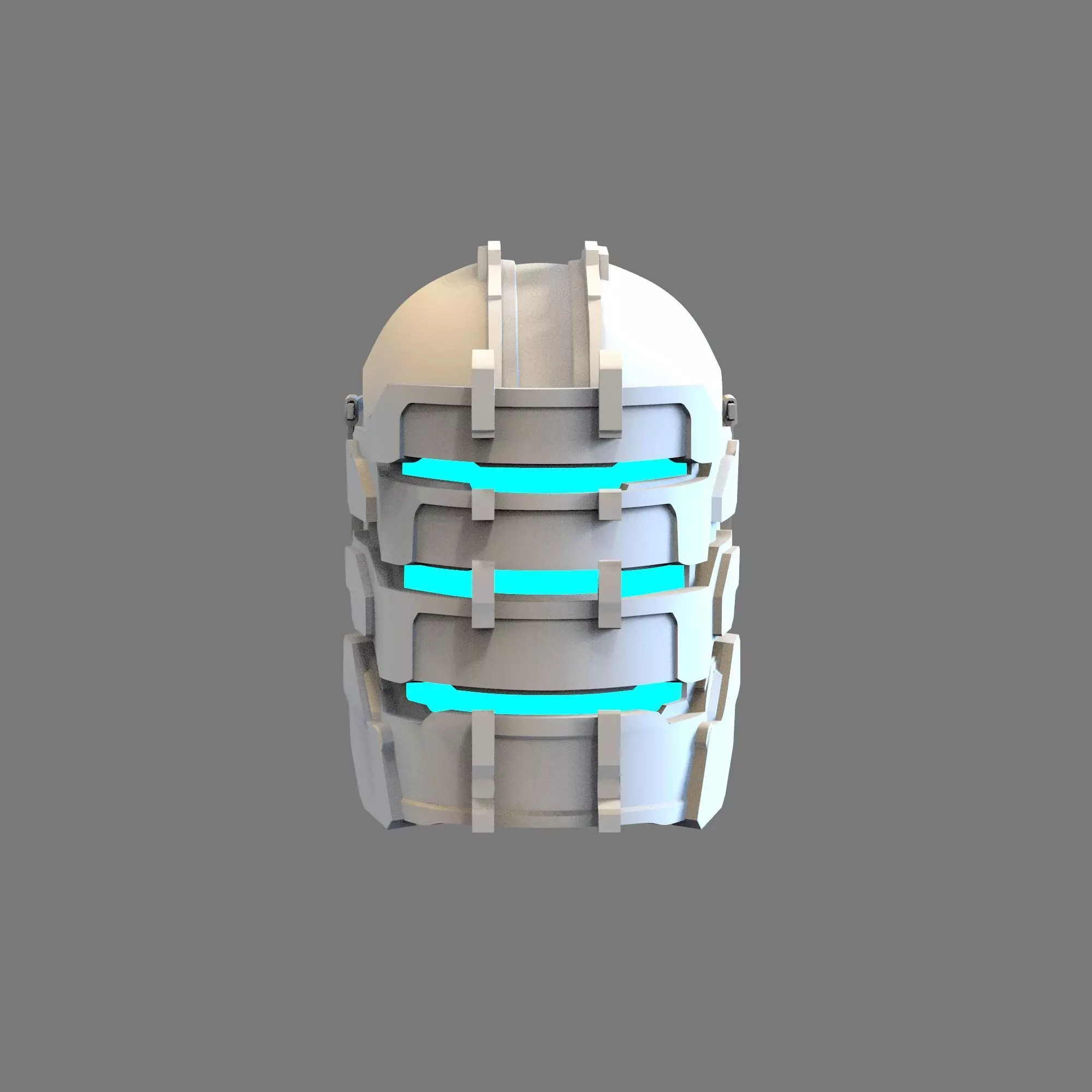 Dead Space Remake Isaac Clarke Full Wearable Helmet 3D print model_0