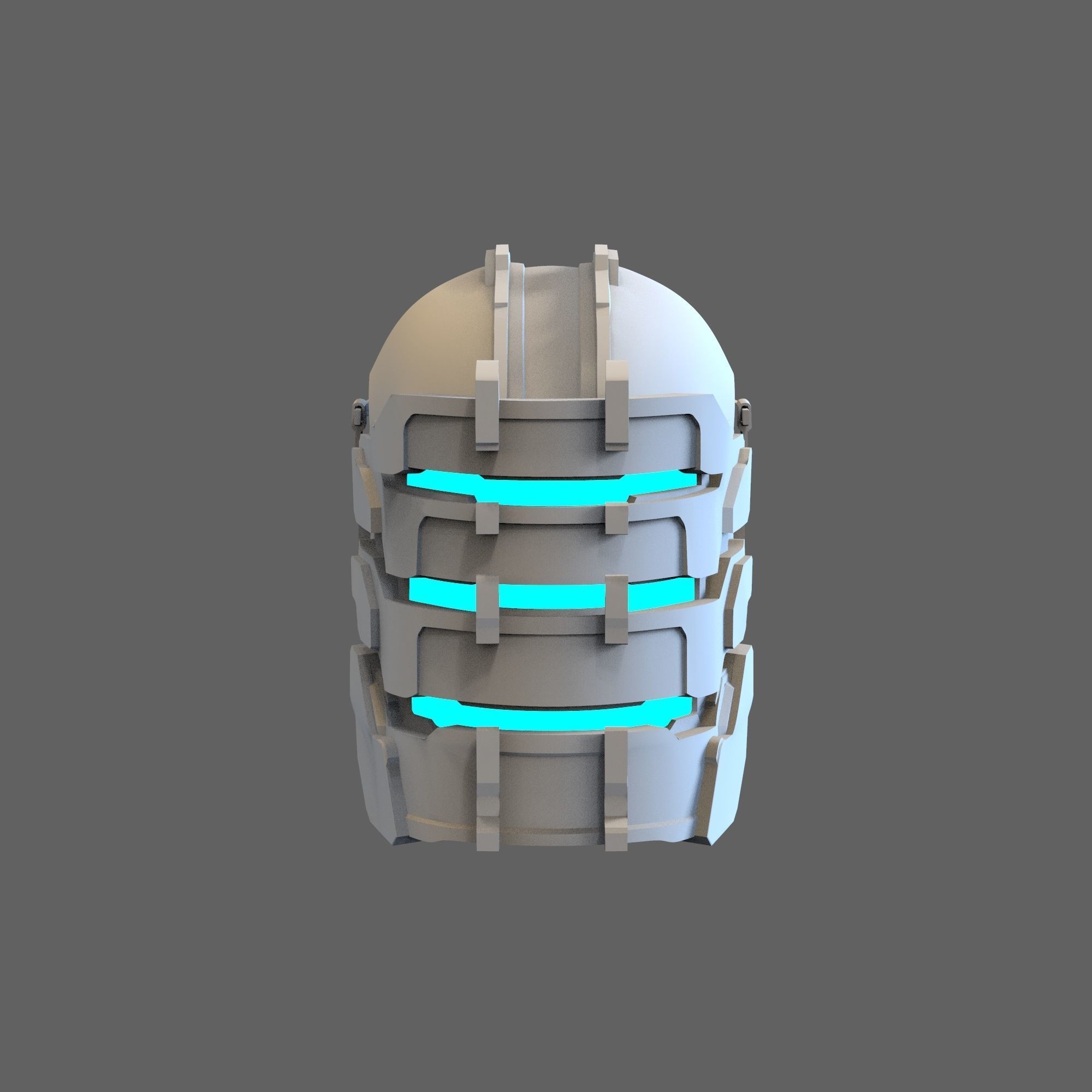 Dead Space Remake Isaac Clarke Full Wearable Helmet 3D print model_28
