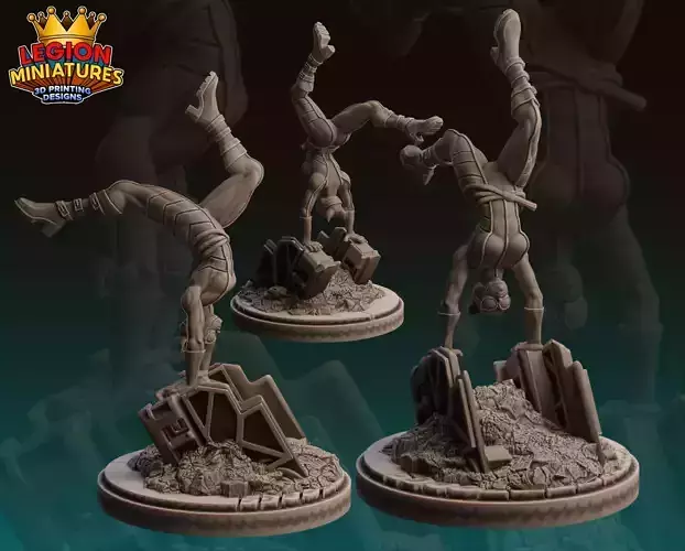 Marvel crisis protocol catwoman presupported included 