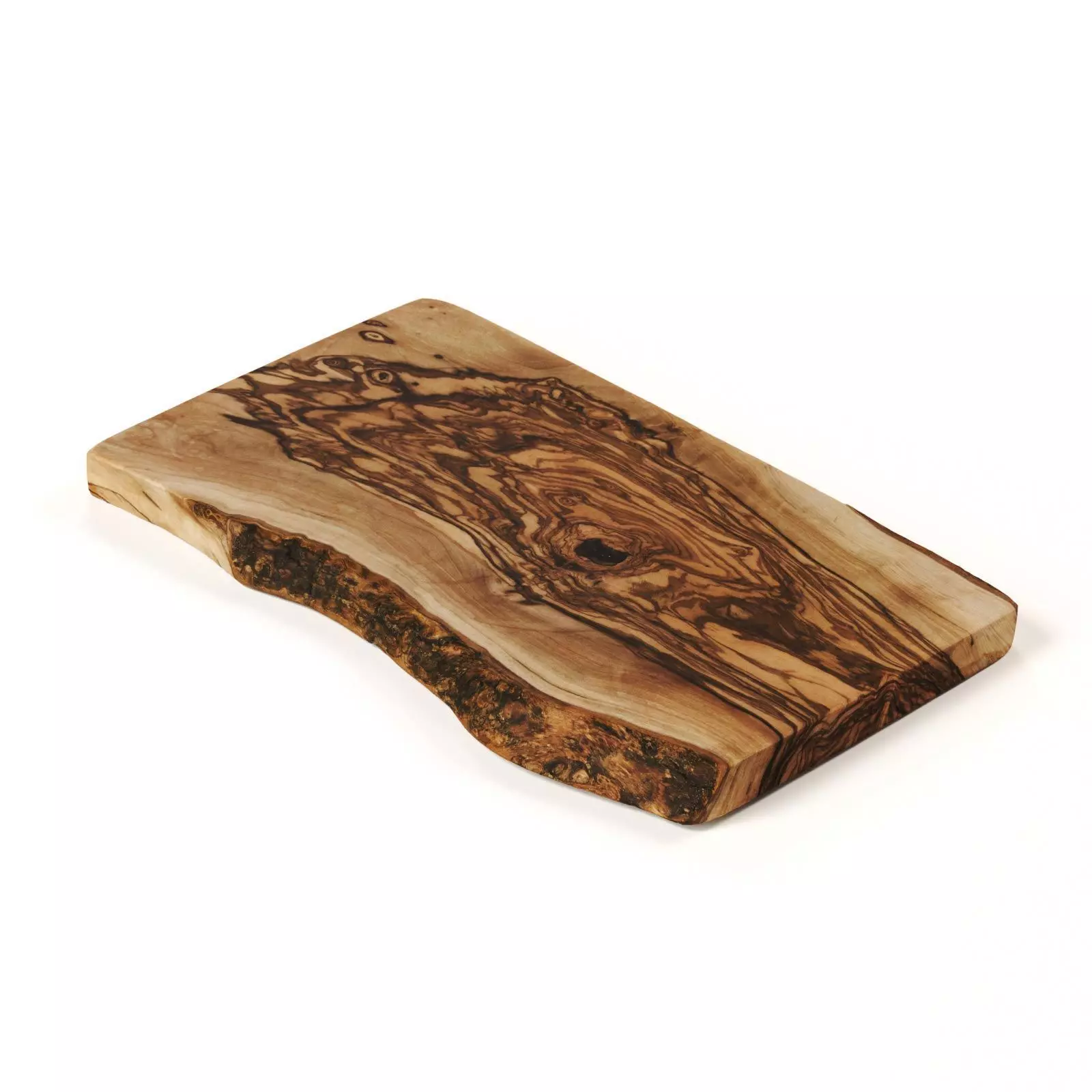 polypasta - cutting board olive wood 01 3D model