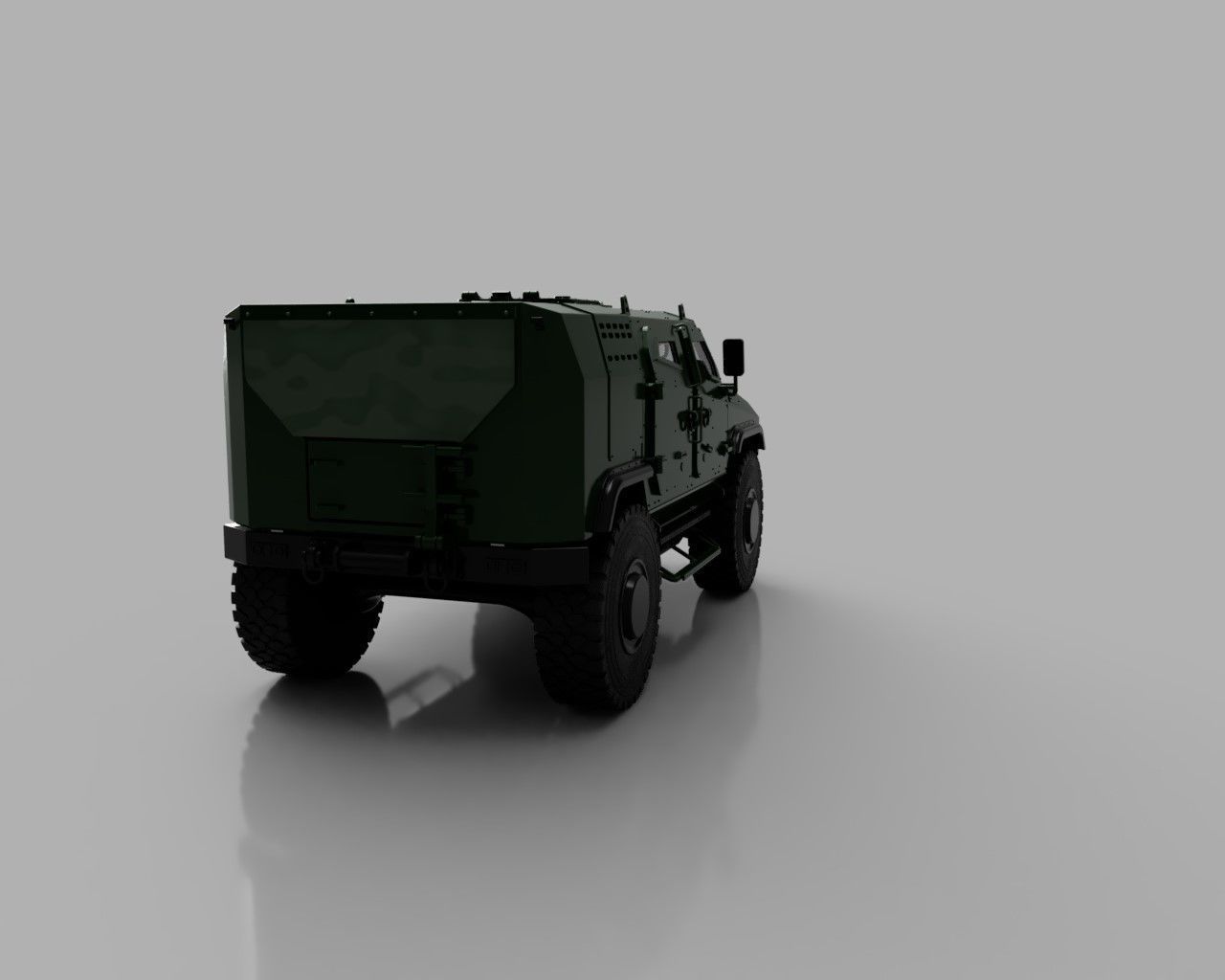 Zetor GERLACH 3Dprint ready 3D print model_6