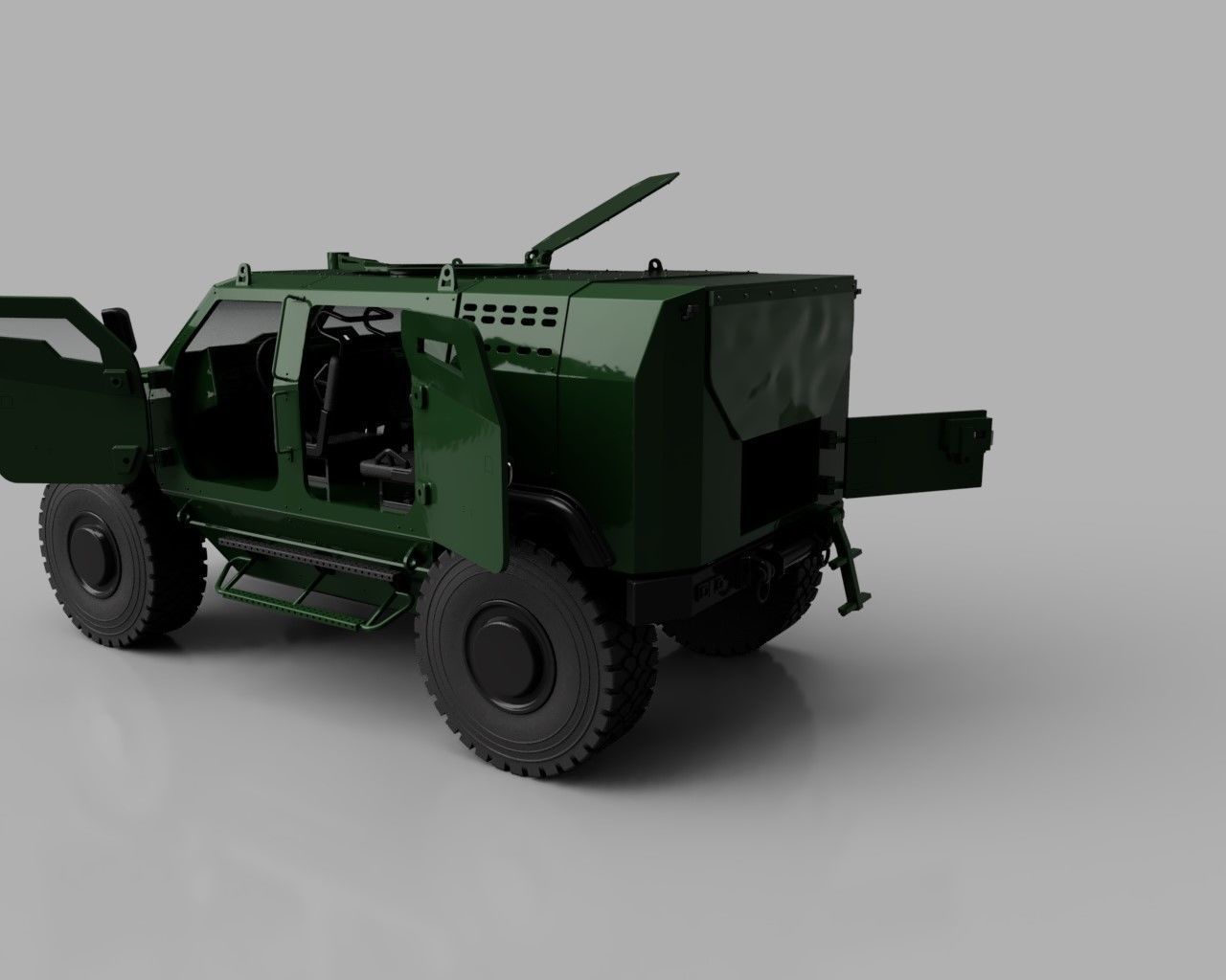 Zetor GERLACH 3Dprint ready 3D print model_4