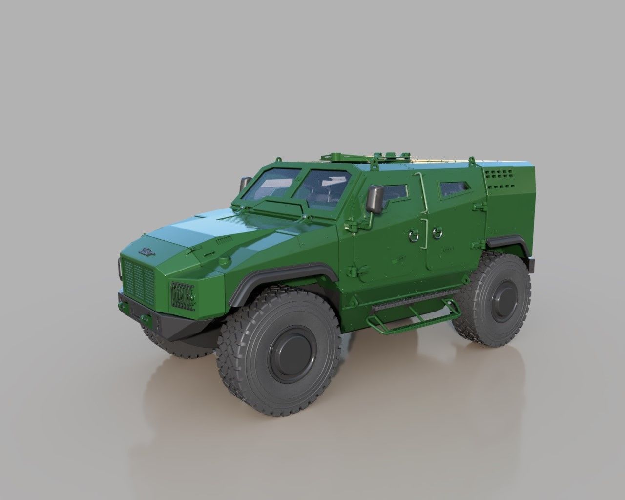 Zetor GERLACH 3Dprint ready 3D print model_13