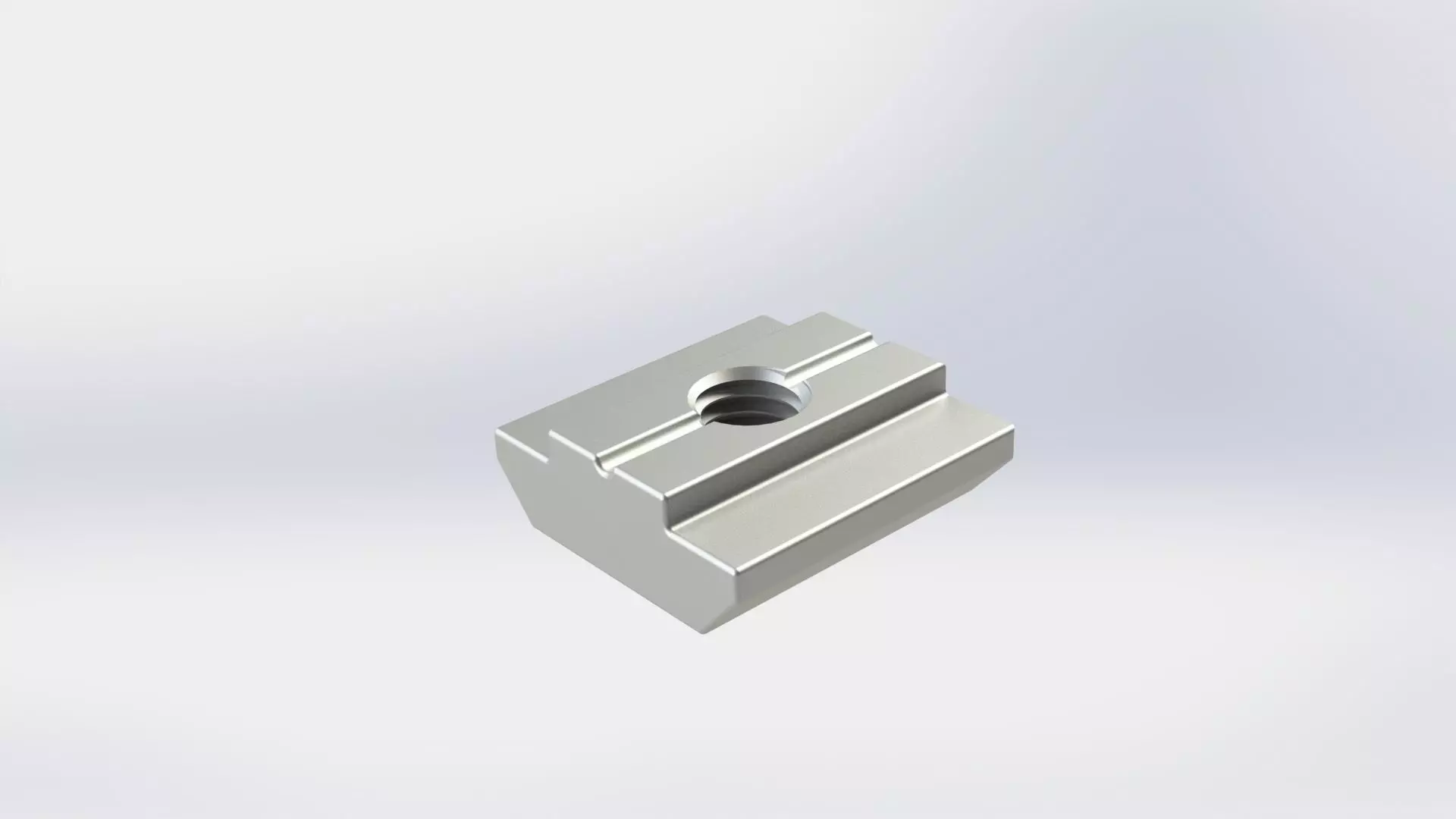 T-nut 30x30 M5 3D model_0