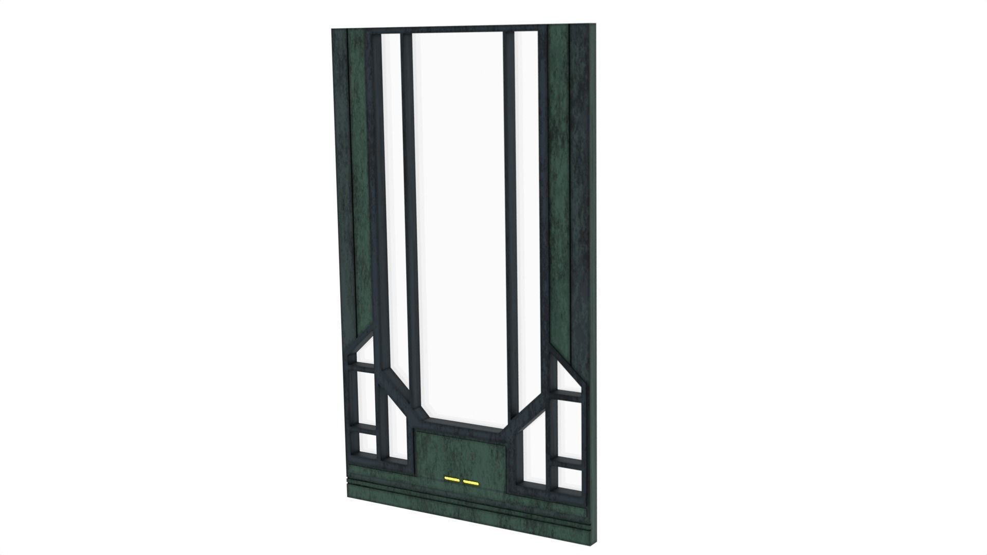 Mandalorian Throne Room 1-12 scale Blackseries 3D print model_40