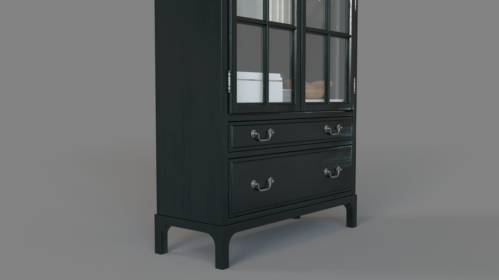 Bronson Bookcase 3D model_2