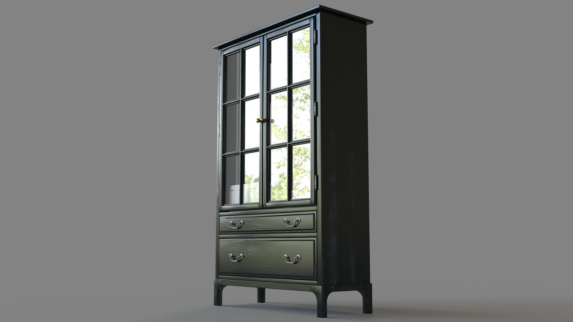 Bronson Bookcase 3D model_5