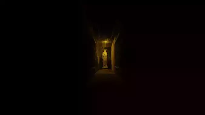 Virgin Mary 3D Model scary BLEND