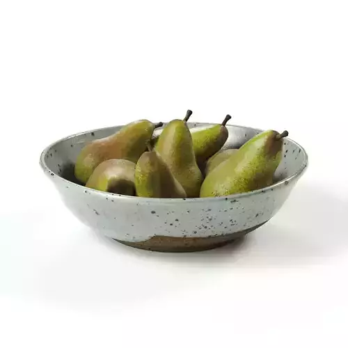 polypasta - WK Keramik fruit bowl 01 with pear 01