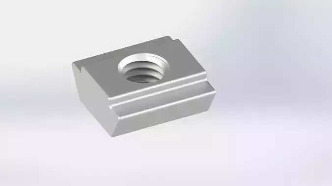 T-Nut 20x20 M4 3D model