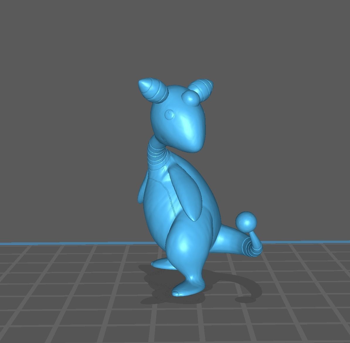 Ampharos pokemon 3D print model 3D print model_8