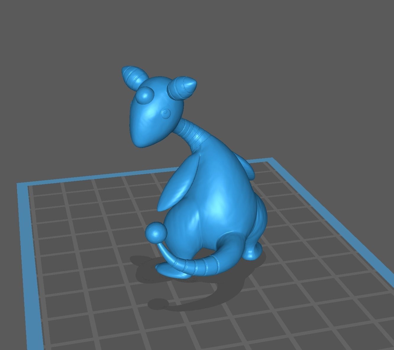 Ampharos pokemon 3D print model 3D print model_7
