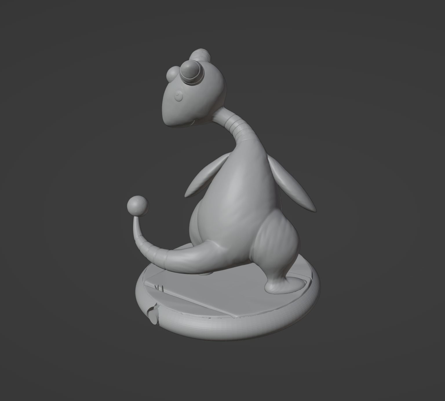 Ampharos pokemon 3D print model 3D print model_5
