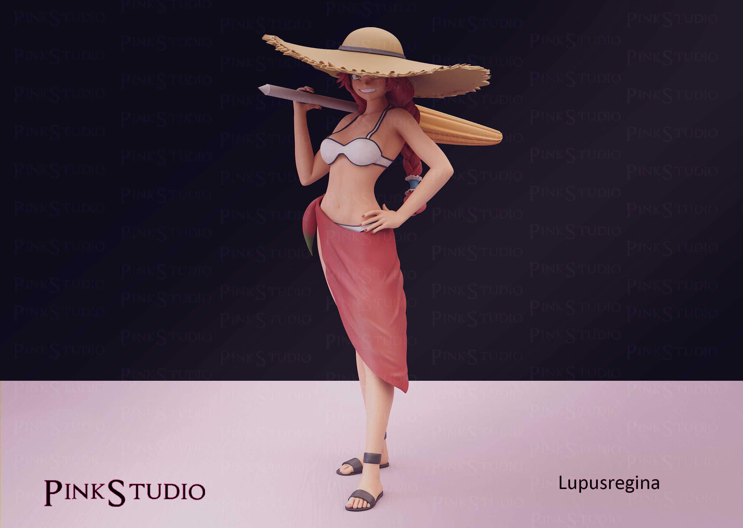 Overlord - lupusregina beta 3D print model_2