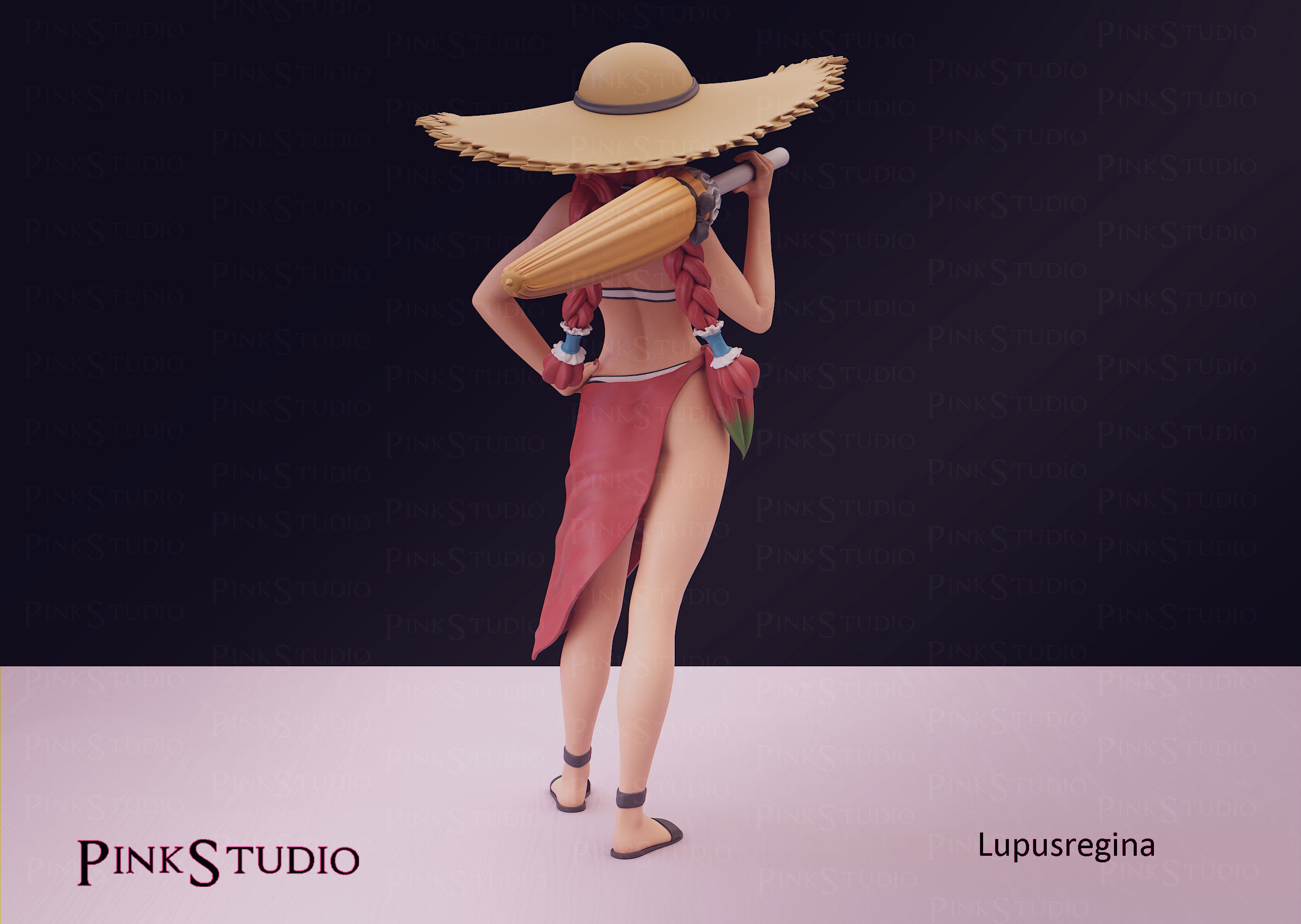 Overlord - lupusregina beta 3D print model_6