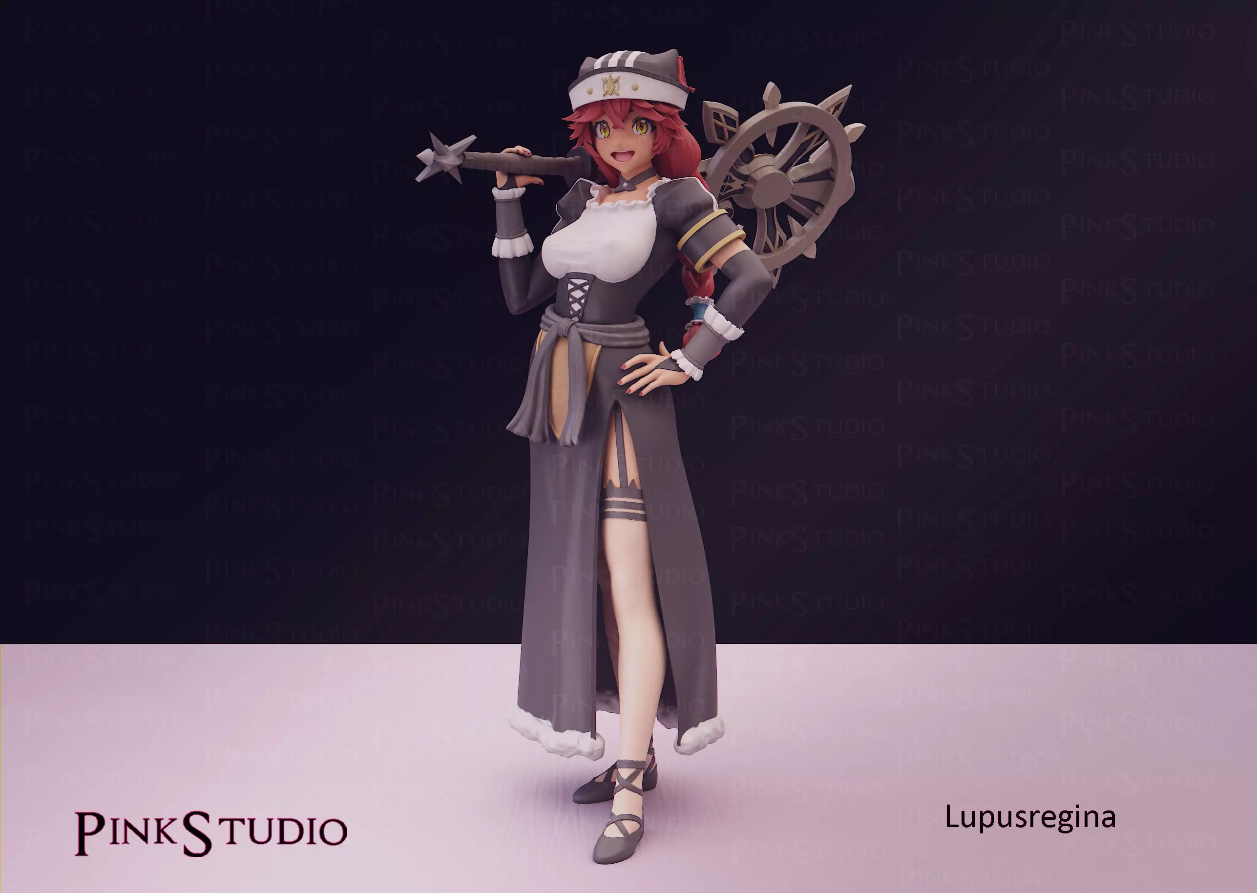 Overlord - lupusregina beta 3D print model_0