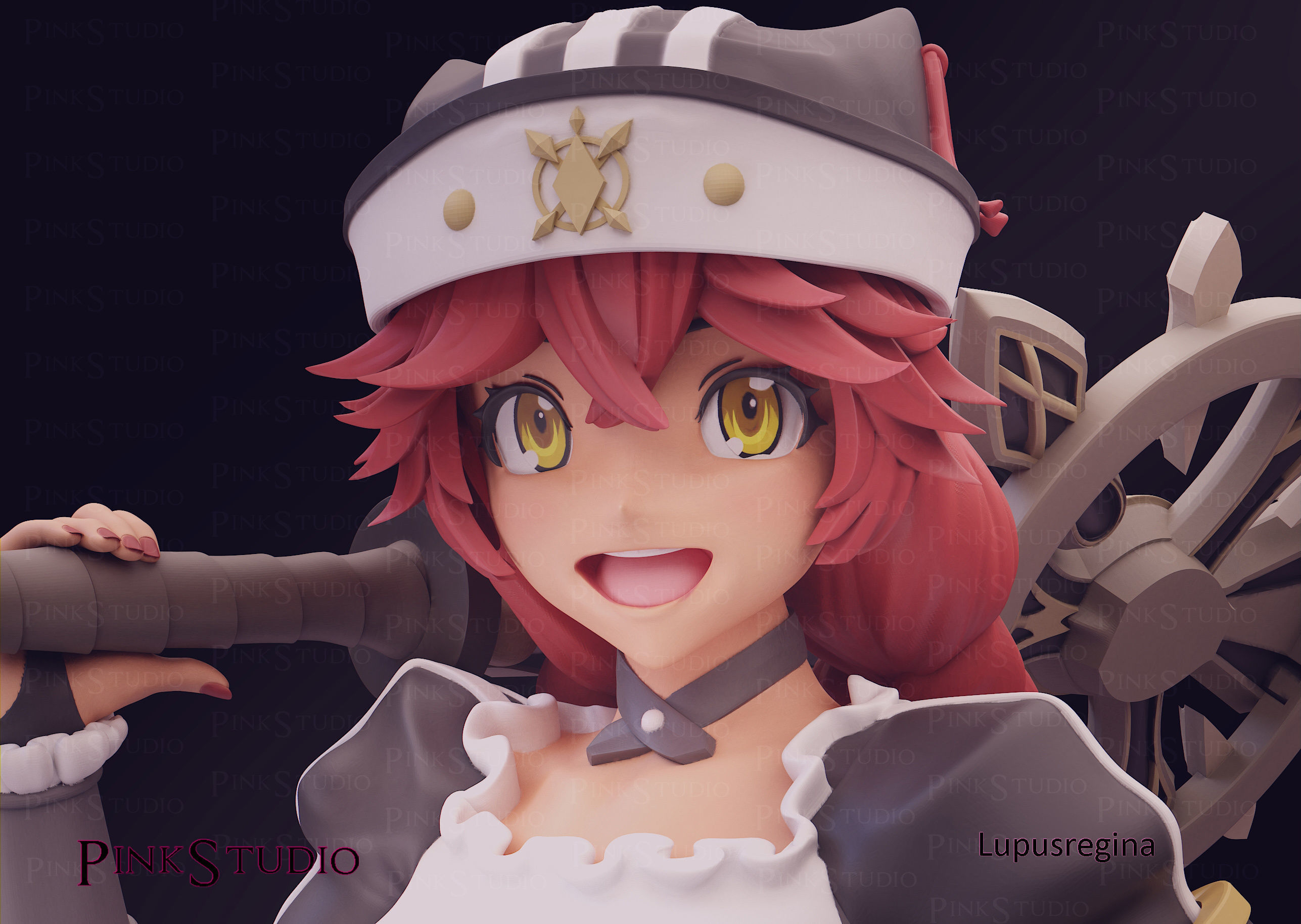 Overlord - lupusregina beta 3D print model_9