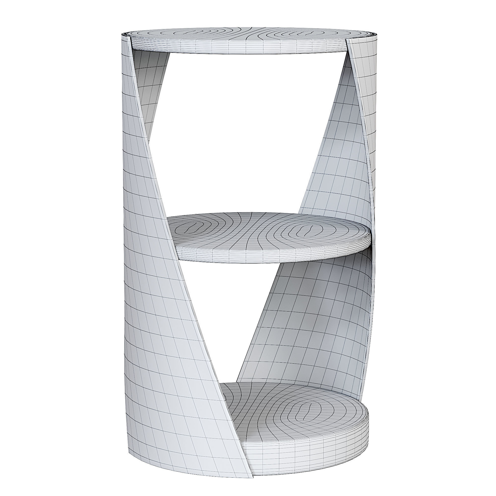 Tom Schneider DNA Lamp Table 3D model_3