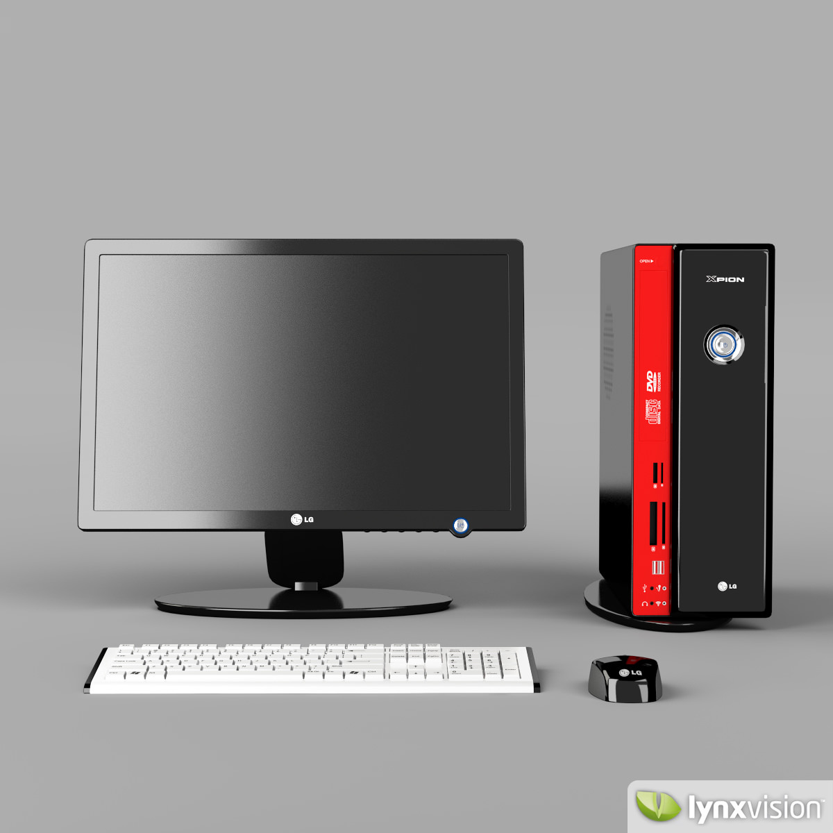 LG Xpion 3D Model .max .obj .fbx