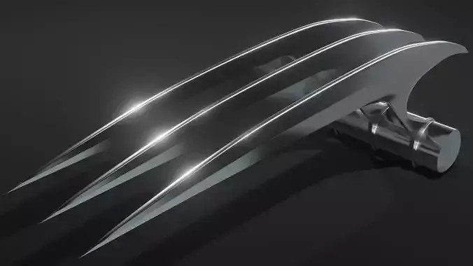 Wolverine Claws printable 3D print model