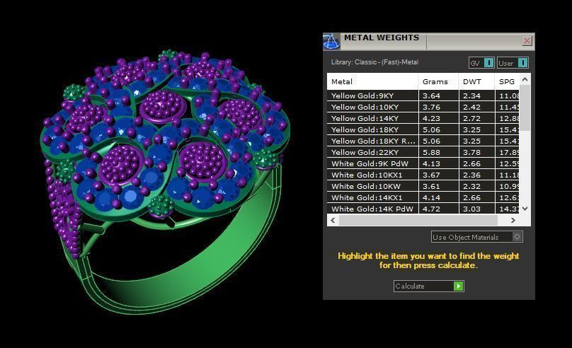 Rings 3D print model_4