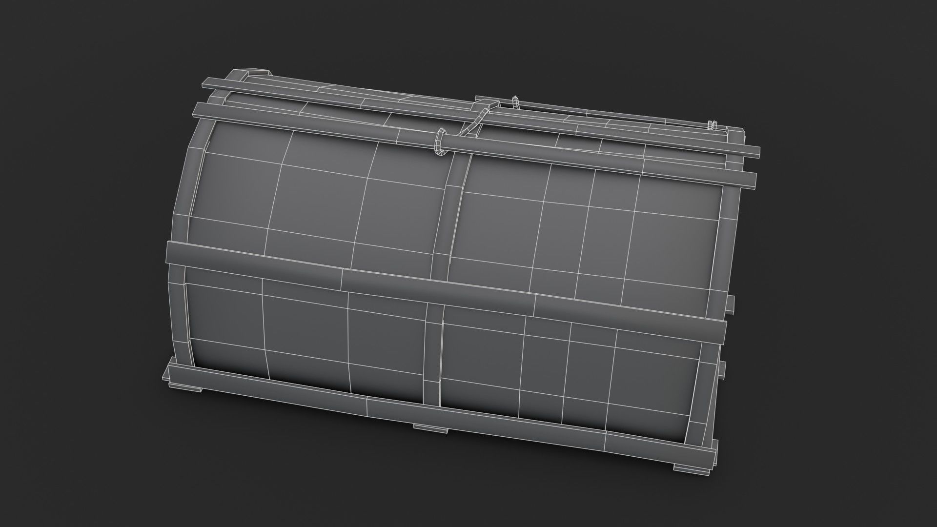 Crab Trap 02 Low-poly 3D model_19