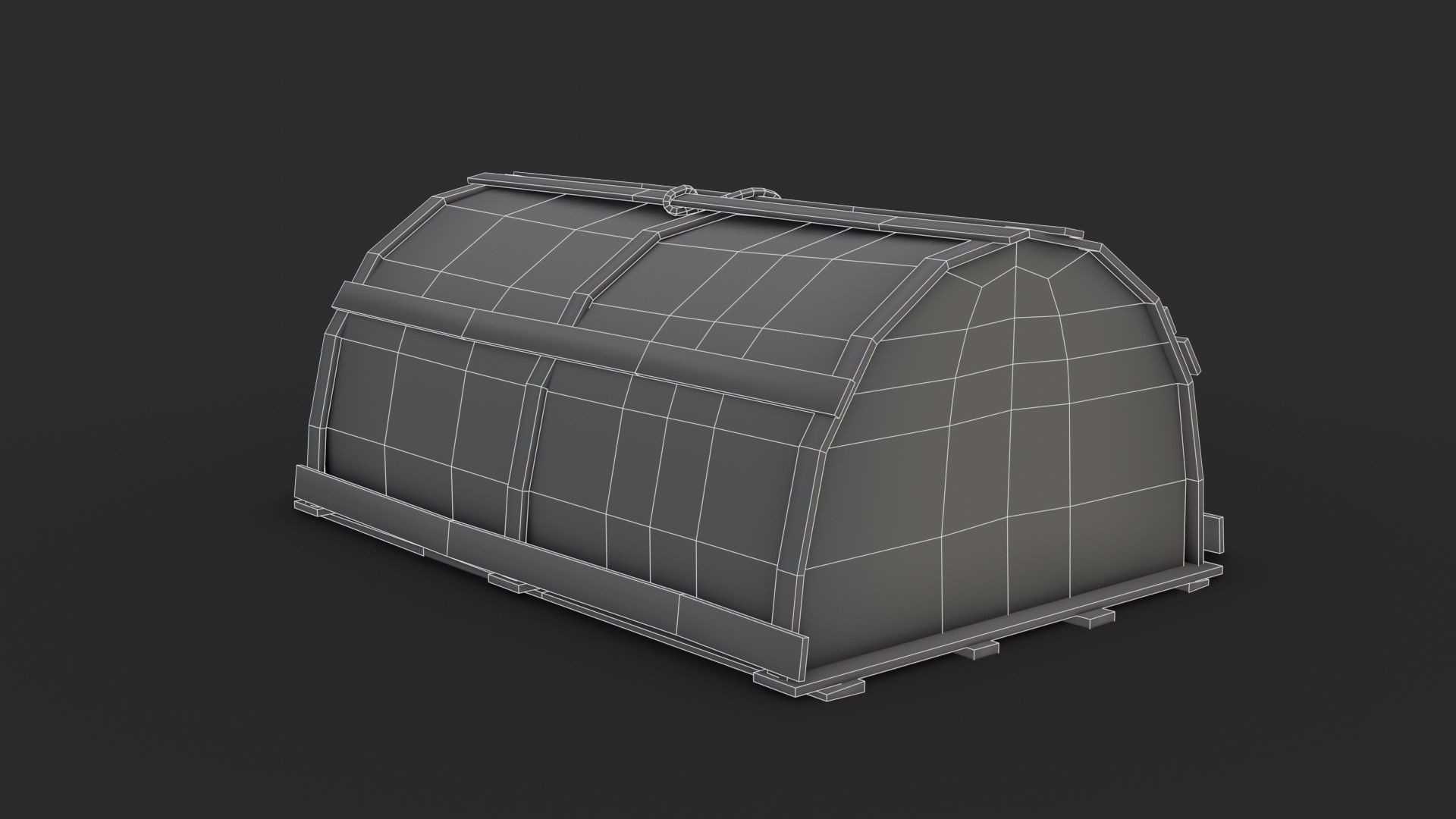 Crab Trap 02 Low-poly 3D model_18