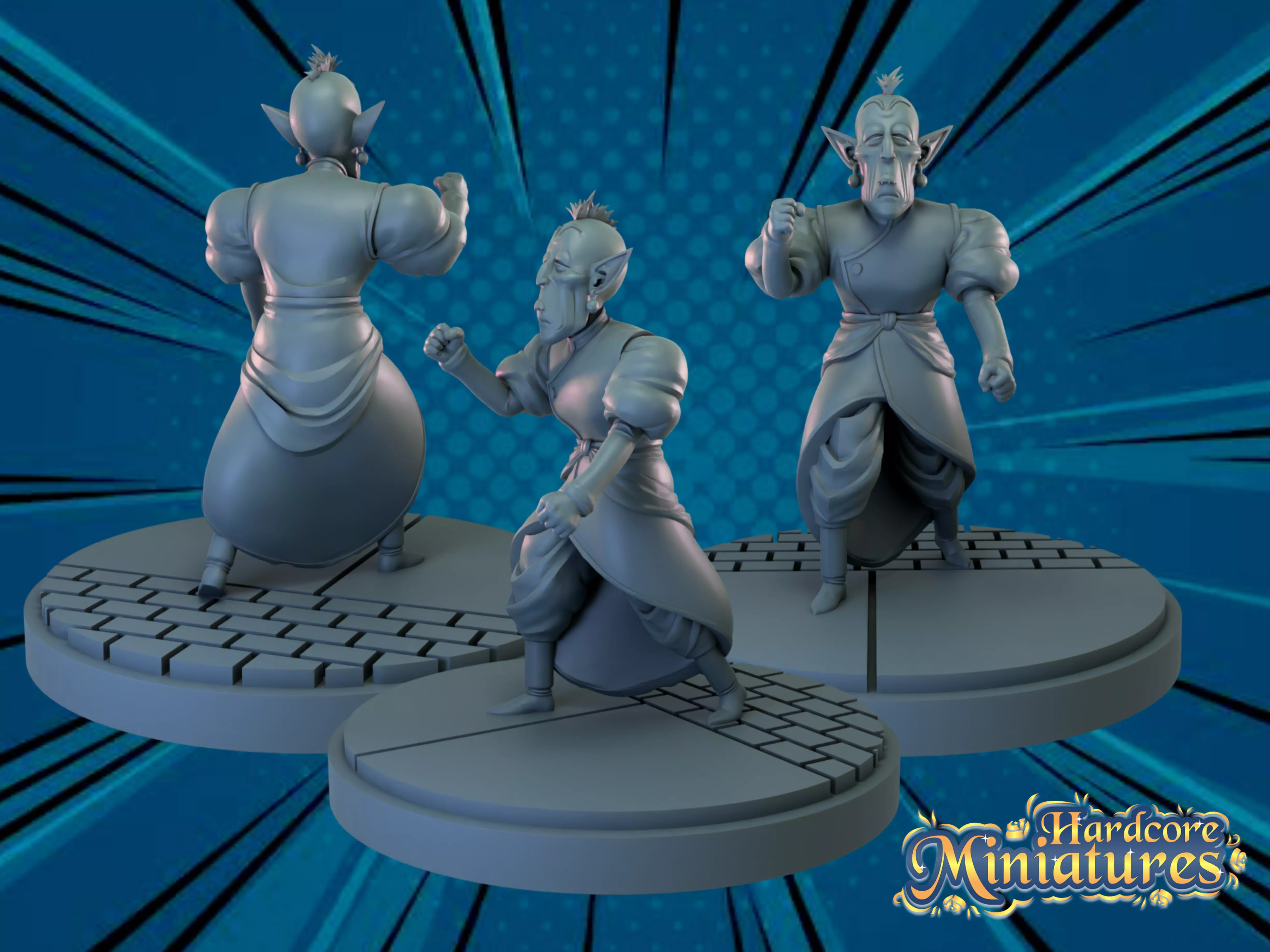 MARVEL CRISIS PROTOCOL ELDER KAI PRESUPPORTED INCLUDED 3D print model_0