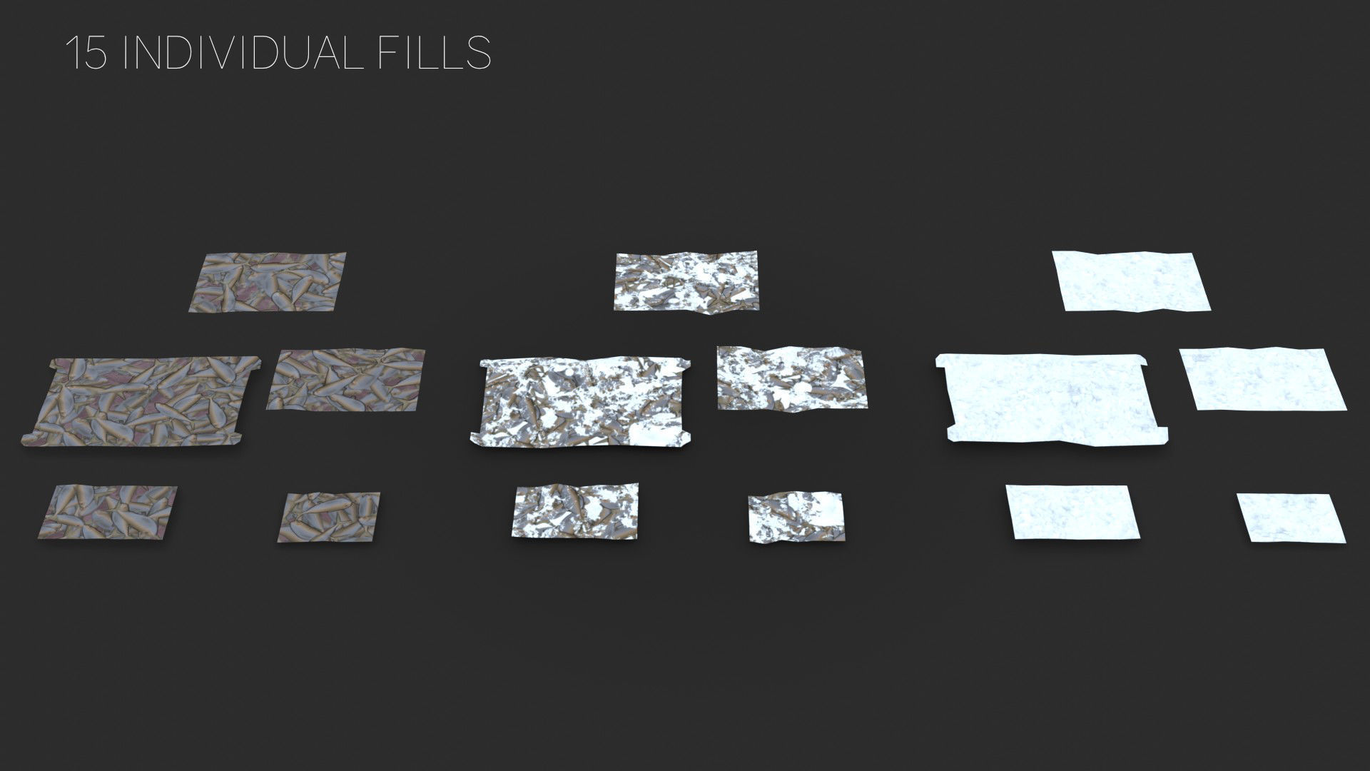 Fishing Plastic Crates Low-poly 3D model_13