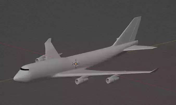 747-400 boeing Free 3D print model