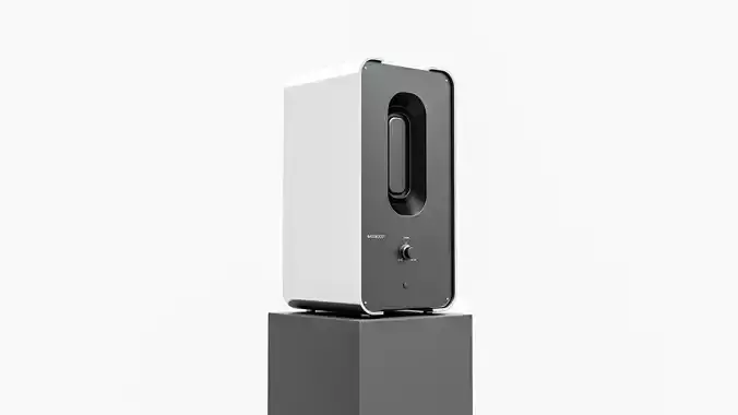 Metal speaker 3D model