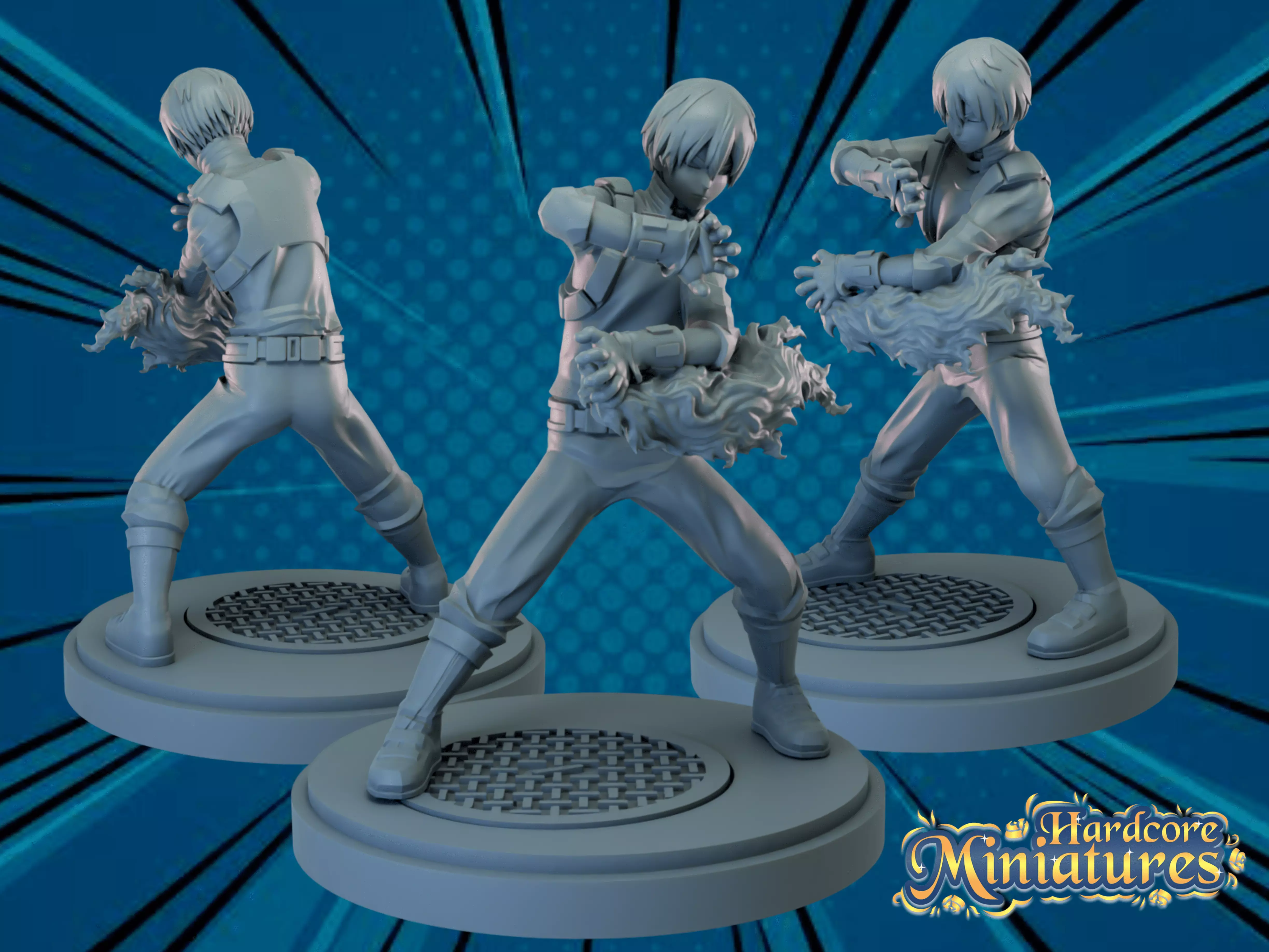 MARVEL CRISIS PROTOCOL SHOTO PRESUPPORTED INCLUDED 3D print model