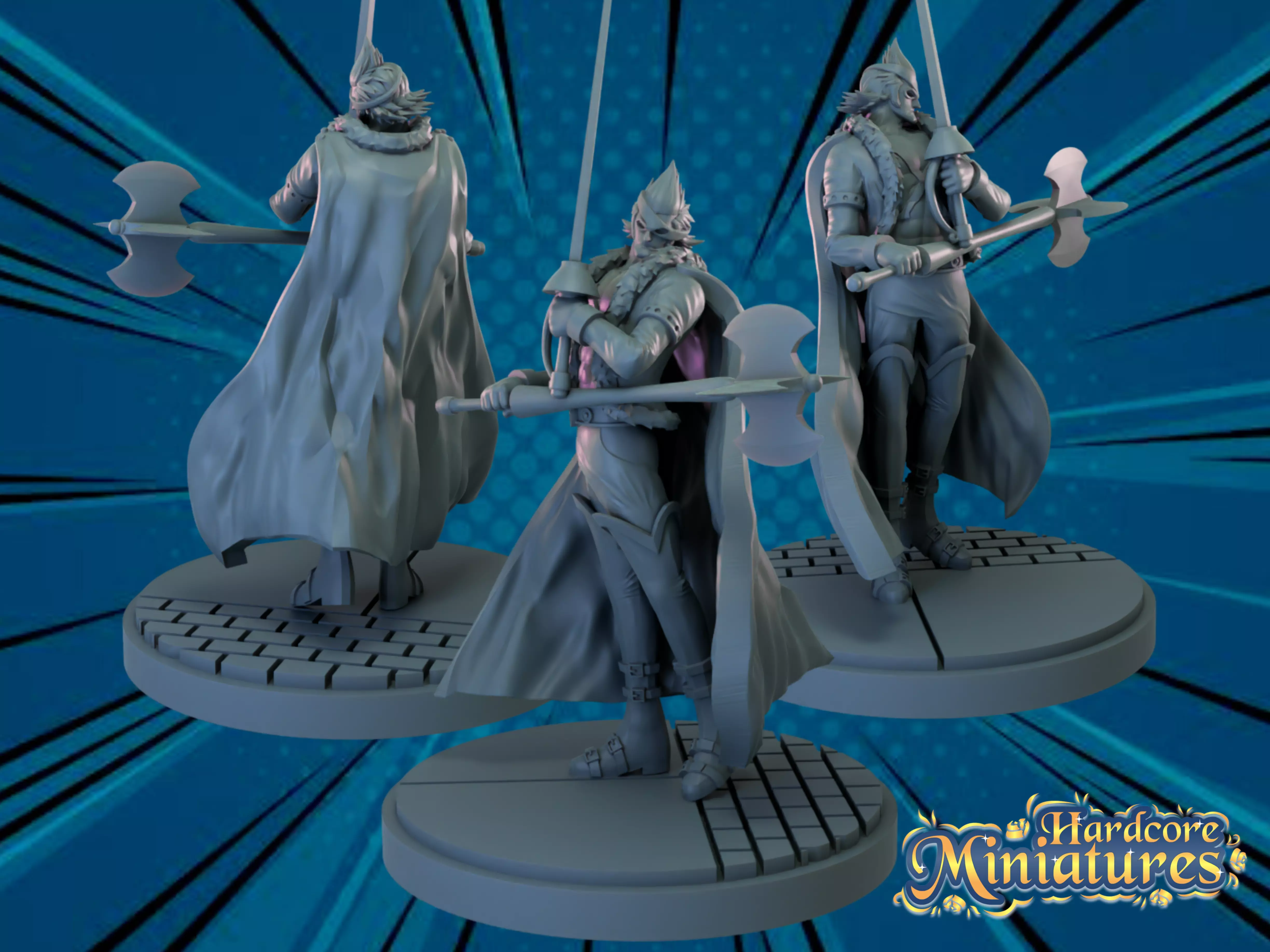 MARVEL CRISIS PROTOCOL DRAKE PRESUPPORTED INCLUDED 3D print model_0