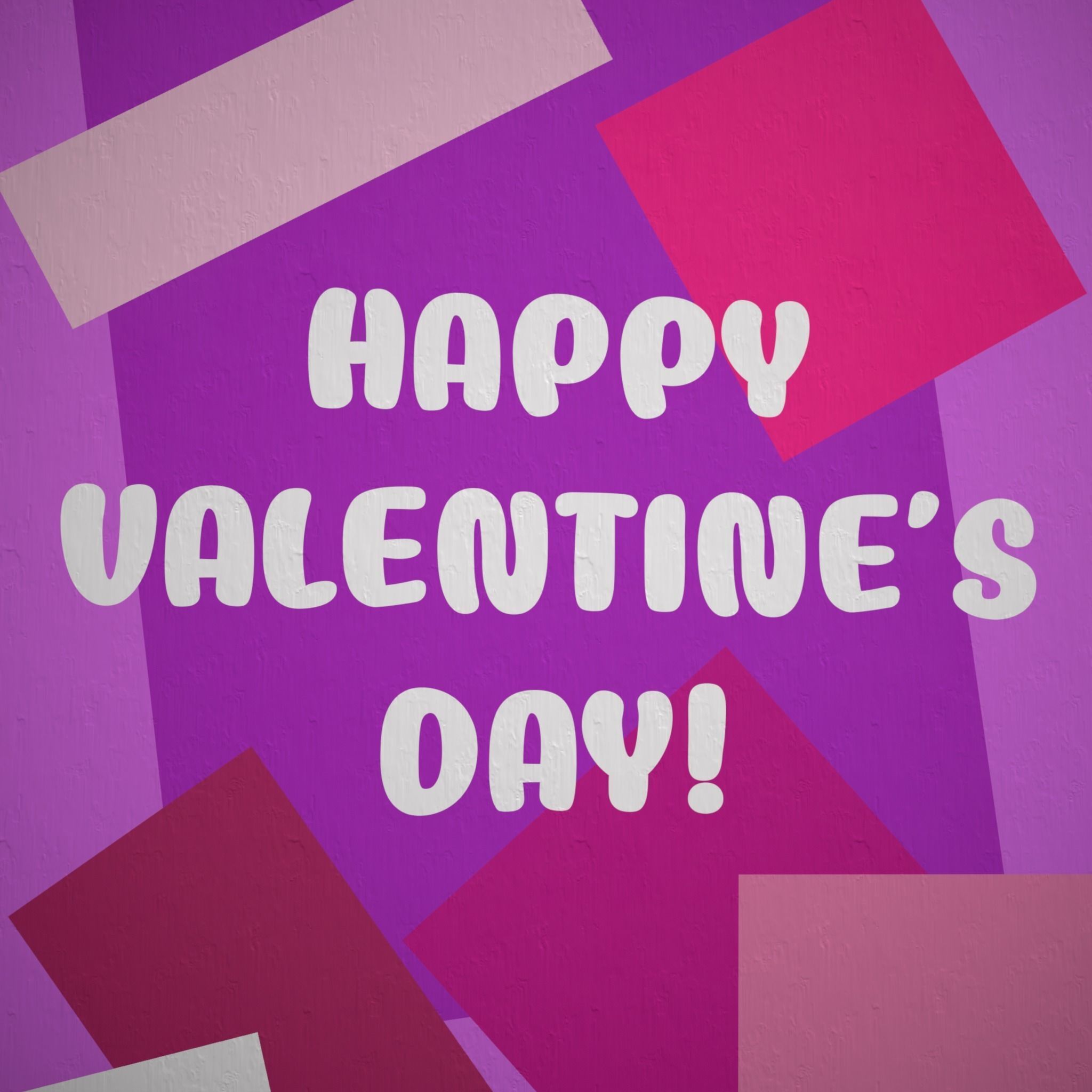 Happy Valentines Day Painting  Low-poly 3D model_5