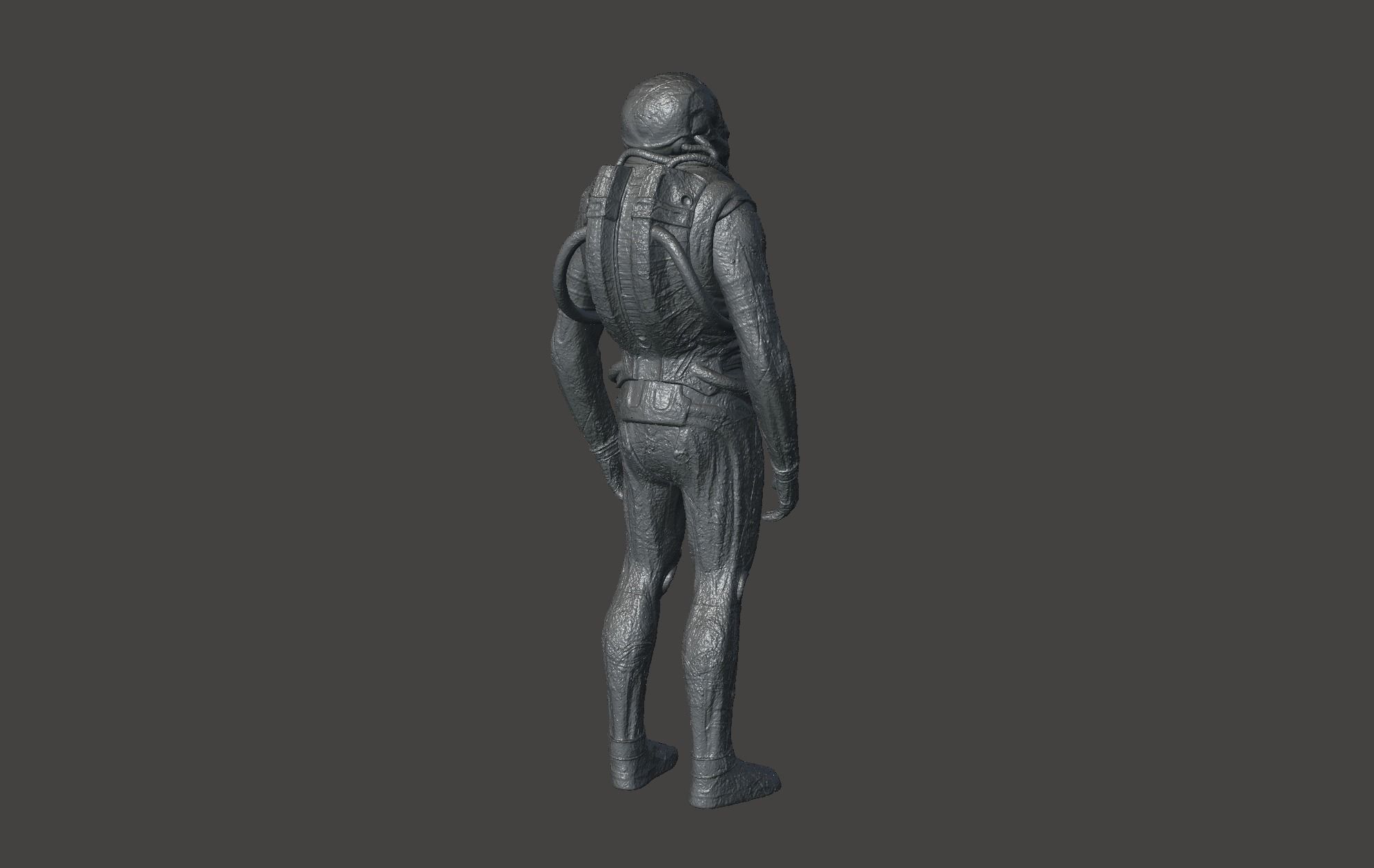 PROMETHEUS ENGINEER - COVENANT SPACE JOCKEY Aliens Fireteam STL 3D print model_4