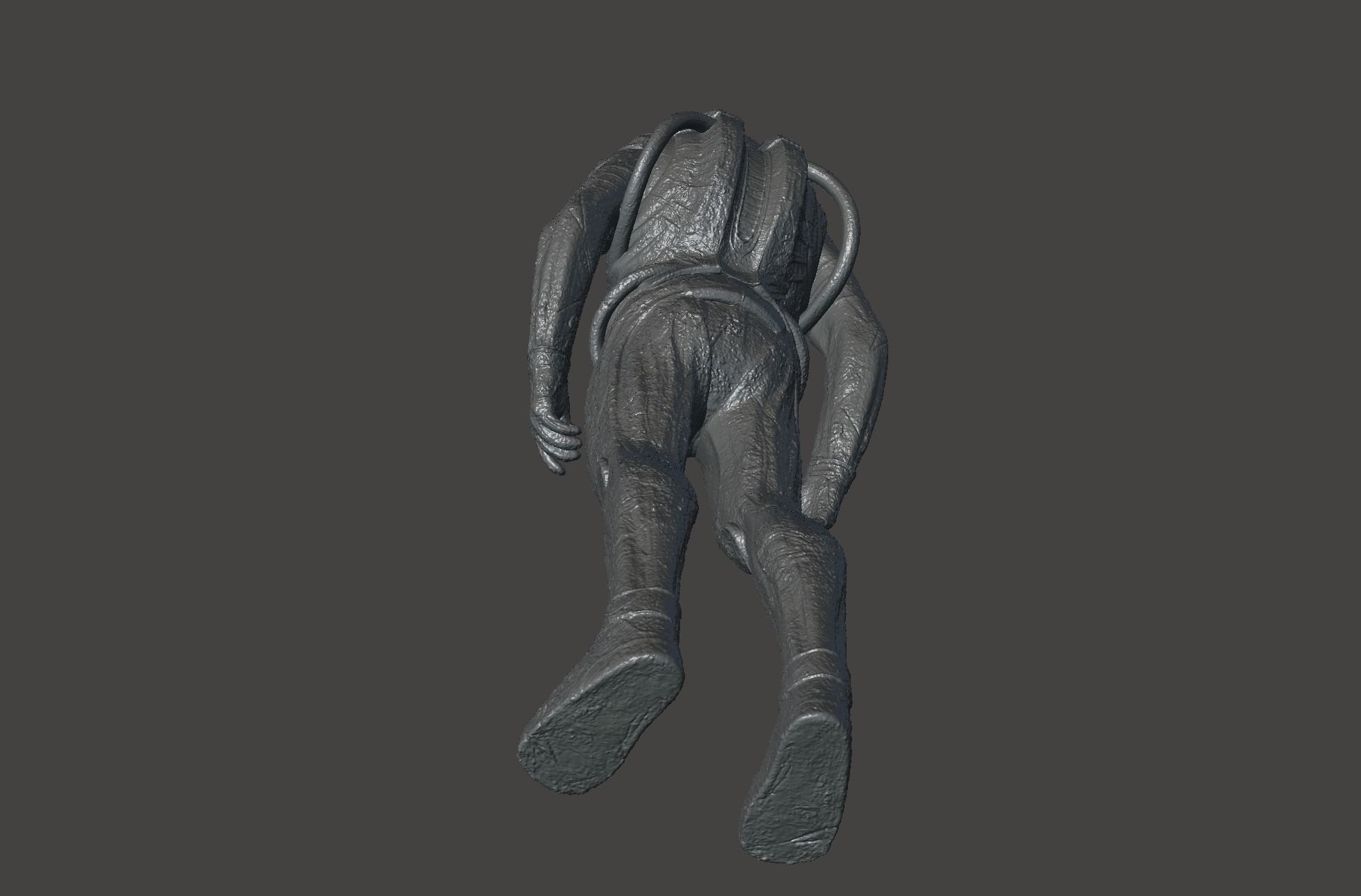 PROMETHEUS ENGINEER - COVENANT SPACE JOCKEY Aliens Fireteam STL 3D print model_6