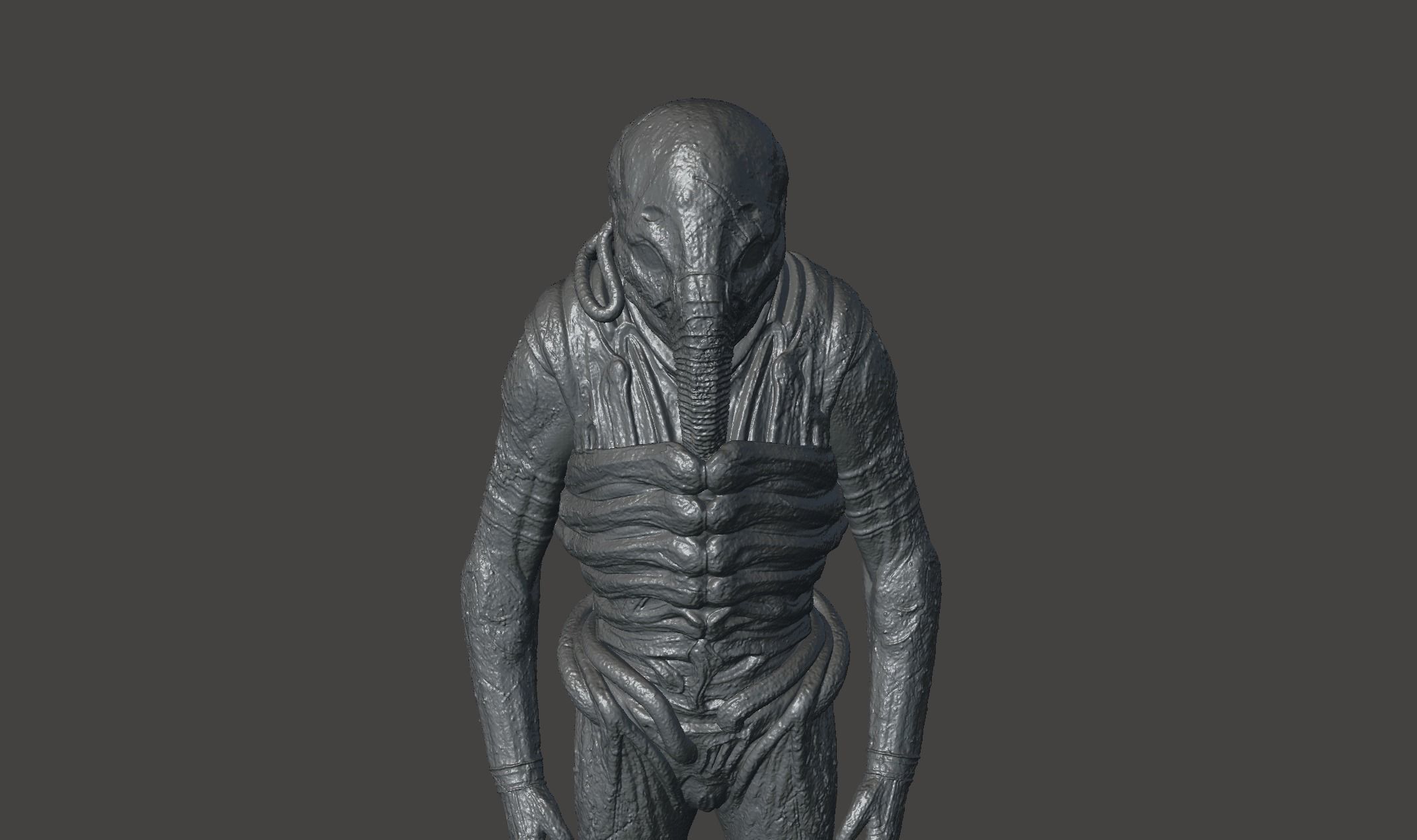 PROMETHEUS ENGINEER - COVENANT SPACE JOCKEY Aliens Fireteam STL 3D print model_11