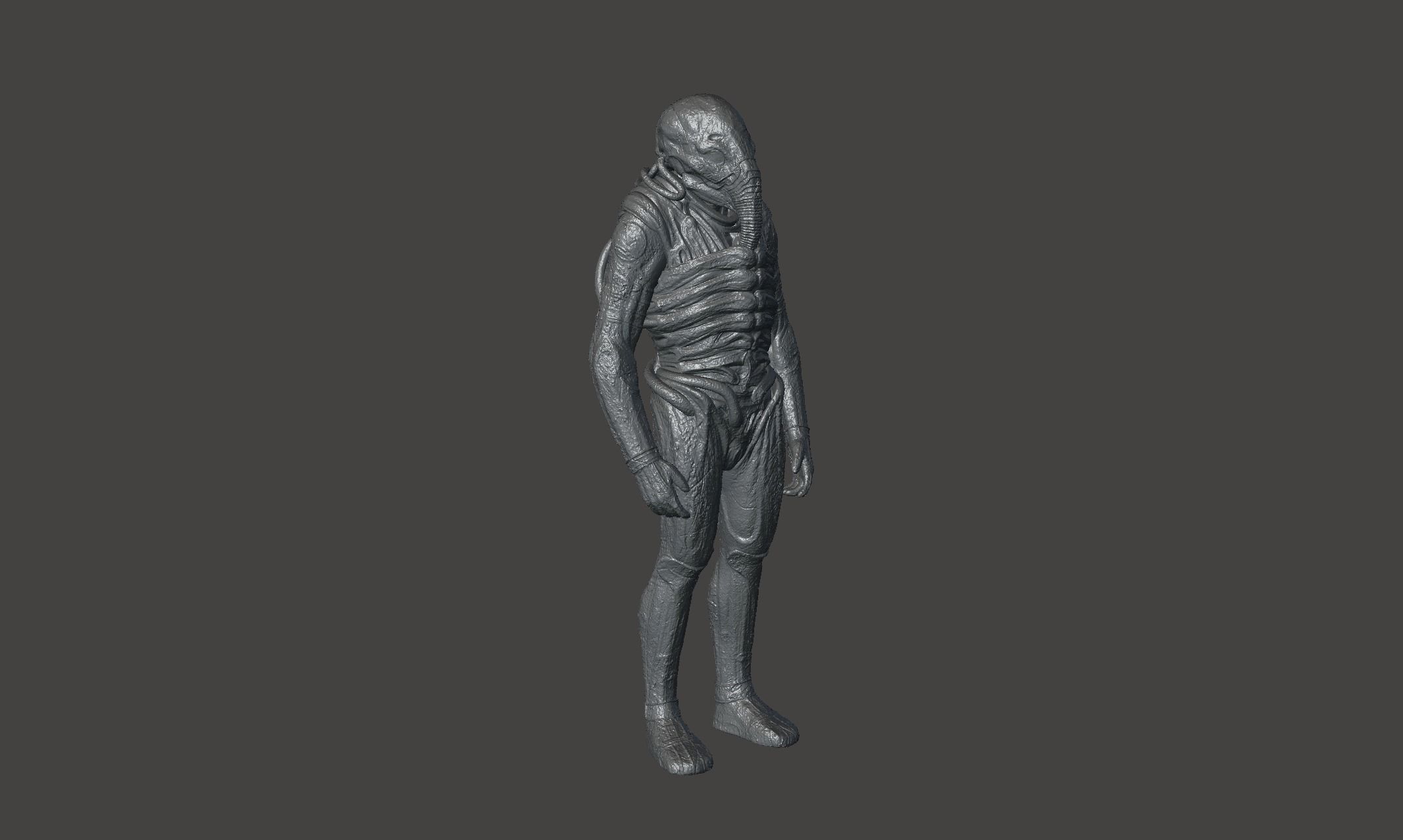 PROMETHEUS ENGINEER - COVENANT SPACE JOCKEY Aliens Fireteam STL 3D print model_2