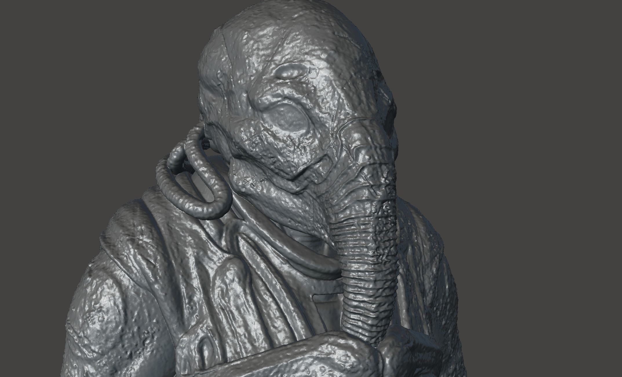 PROMETHEUS ENGINEER - COVENANT SPACE JOCKEY Aliens Fireteam STL 3D print model_1