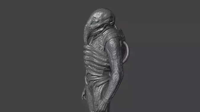 PROMETHEUS ENGINEER - COVENANT SPACE JOCKEY Aliens Fireteam STL 3D print model